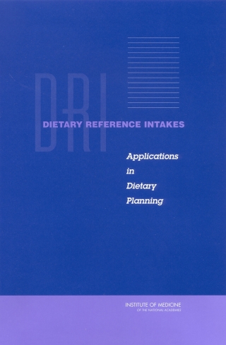 Imagen de portada: Dietary Reference Intakes 9780309087148