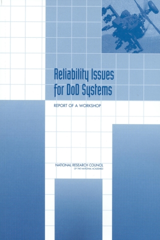 Cover image: Reliability Issues for DOD Systems 9780309086066