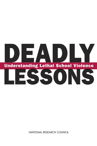 Imagen de portada: Deadly Lessons 9780309084123