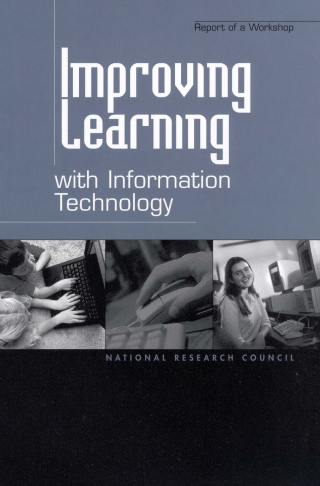 Imagen de portada: Improving Learning with Information Technology 9780309084130