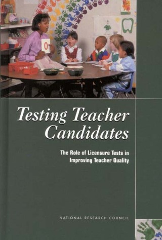 Imagen de portada: Testing Teacher Candidates 9780309074209