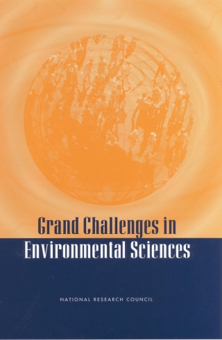 Imagen de portada: Grand Challenges in Environmental Sciences 9780309072540