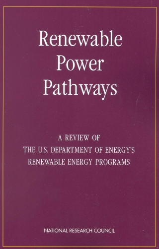 Omslagafbeelding: Renewable Power Pathways 9780309069809