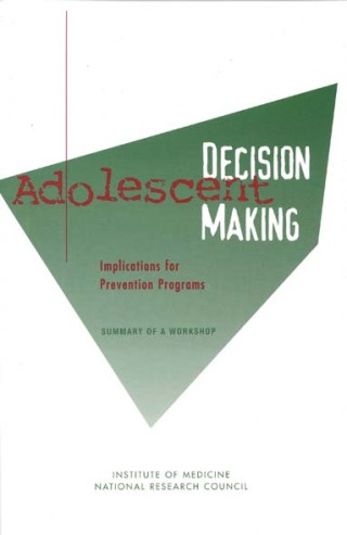 Imagen de portada: Adolescent Decision Making 9780309064798