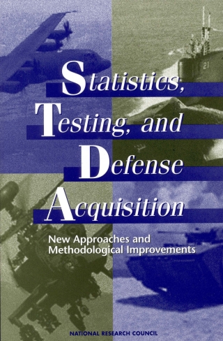 Cover image: Statistics, Testing, and Defense Acquisition 9780309065511