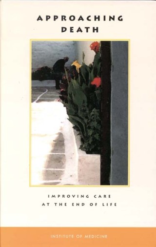 Imagen de portada: Approaching Death 9780309090025