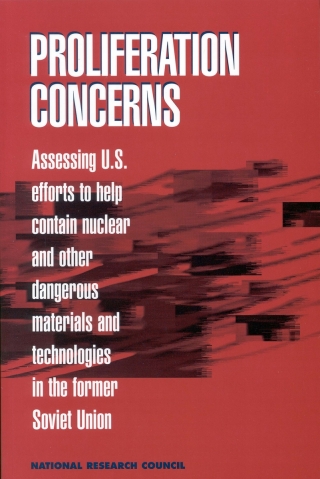 Cover image: Proliferation Concerns 9780309057417