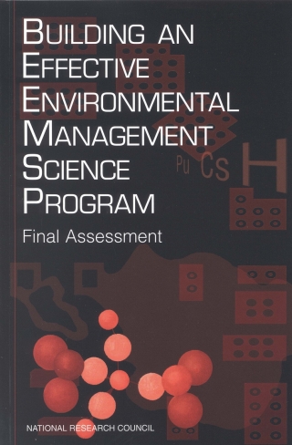 Cover image: Building an Effective Environmental Management Science Program 9780309057301
