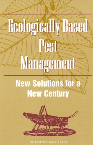 Imagen de portada: Ecologically Based Pest Management 9780309053303