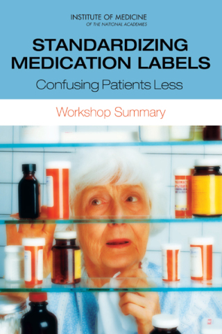 Titelbild: Standardizing Medication Labels 9780309115292