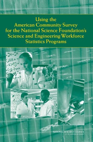 Imagen de portada: Using the American Community Survey for the National Science Foundation's Science and Engineering Workforce Statistics Programs 9780309121538