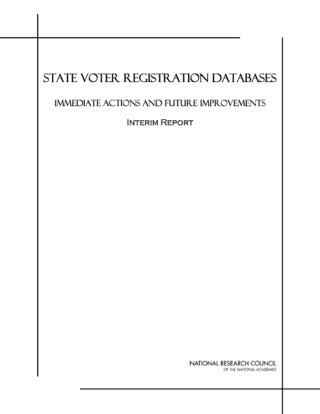 Imagen de portada: State Voter Registration Databases 9780309118781