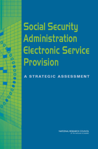 Cover image: Social Security Administration Electronic Service Provision 9780309103930