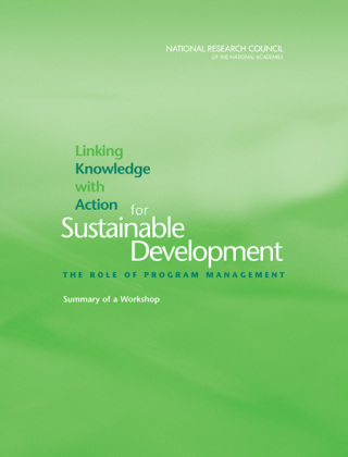 Titelbild: Linking Knowledge with Action for Sustainable Development 9780309101851
