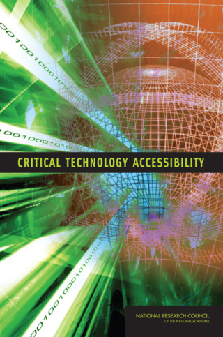 Imagen de portada: Critical Technology Accessibility 9780309101462