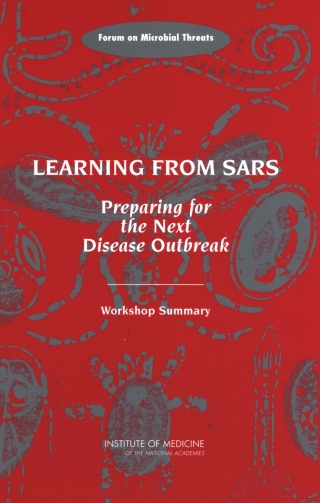 Imagen de portada: Learning from SARS 9780309091541