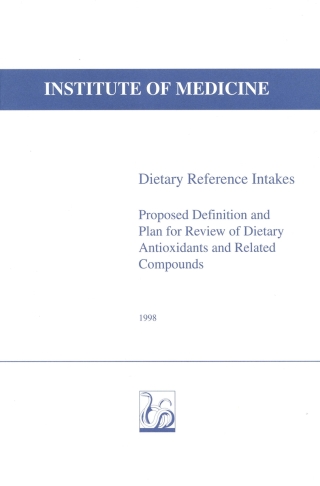 Imagen de portada: Dietary Reference Intakes 9780309061872