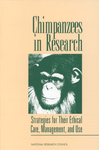 Imagen de portada: Chimpanzees in Research 9780309058919