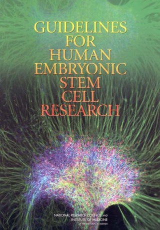 Imagen de portada: Guidelines for Human Embryonic Stem Cell Research 9780309096539