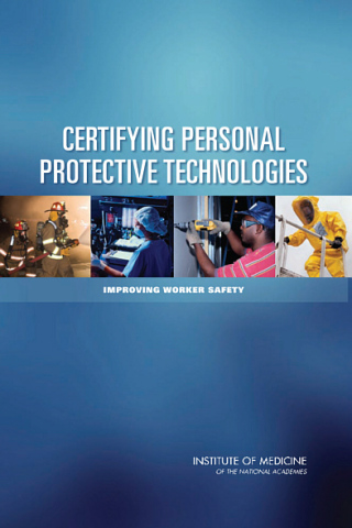Imagen de portada: Certifying Personal Protective Technologies 9780309158558