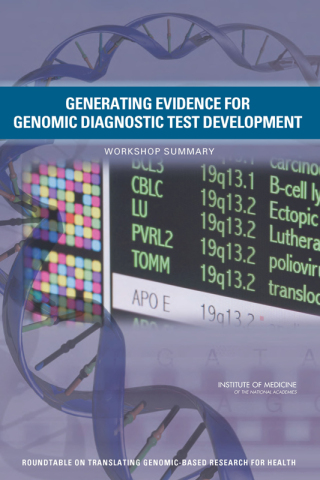 Titelbild: Generating Evidence for Genomic Diagnostic Test Development 9780309211048