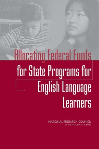 Titelbild: Allocating Federal Funds for State Programs for English Language Learners 9780309186582