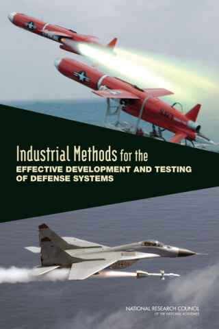 Cover image: Industrial Methods for the Effective Development and Testing of Defense Systems 9780309222709