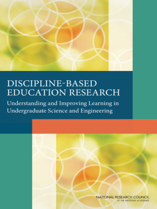 Imagen de portada: Discipline-Based Education Research 9780309254113