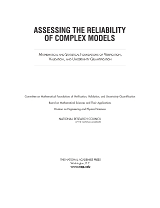 表紙画像: Assessing the Reliability of Complex Models 9780309256346