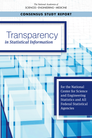 Imagen de portada: Transparency in Statistical Information for the National Center for Science and Engineering Statistics and All Federal Statistical Agencies 9780309270458