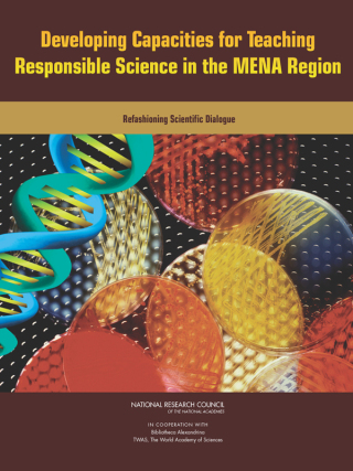Imagen de portada: Developing Capacities for Teaching Responsible Science in the MENA Region 9780309286398