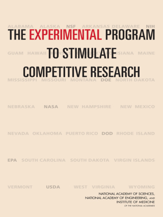 Imagen de portada: The Experimental Program to Stimulate Competitive Research 9780309288286