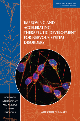 Imagen de portada: Improving and Accelerating Therapeutic Development for Nervous System Disorders 9780309292467