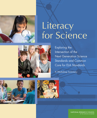 صورة الغلاف: Literacy for Science 9780309305174