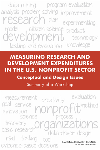Cover image: Measuring Research and Development Expenditures in the U.S. Nonprofit Sector 9780309367141