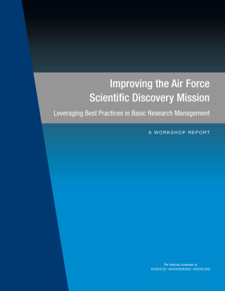 Imagen de portada: Improving the Air Force Scientific Discovery Mission 9780309378307