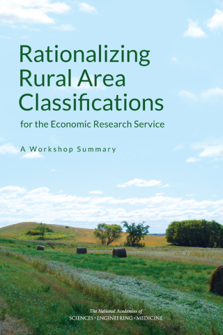Imagen de portada: Rationalizing Rural Area Classifications for the Economic Research Service 9780309380560