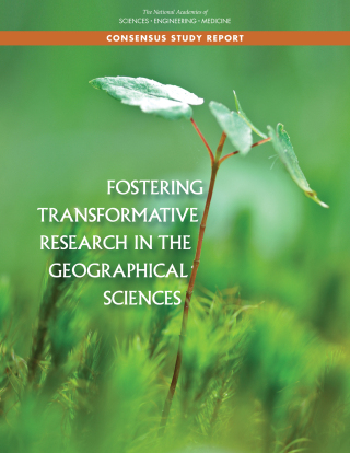 Imagen de portada: Fostering Transformative Research in the Geographical Sciences 9780309389341