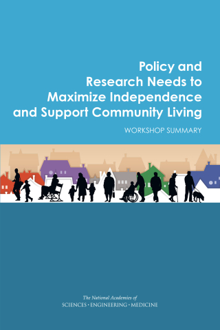 Titelbild: Policy and Research Needs to Maximize Independence and Support Community Living 9780309391061