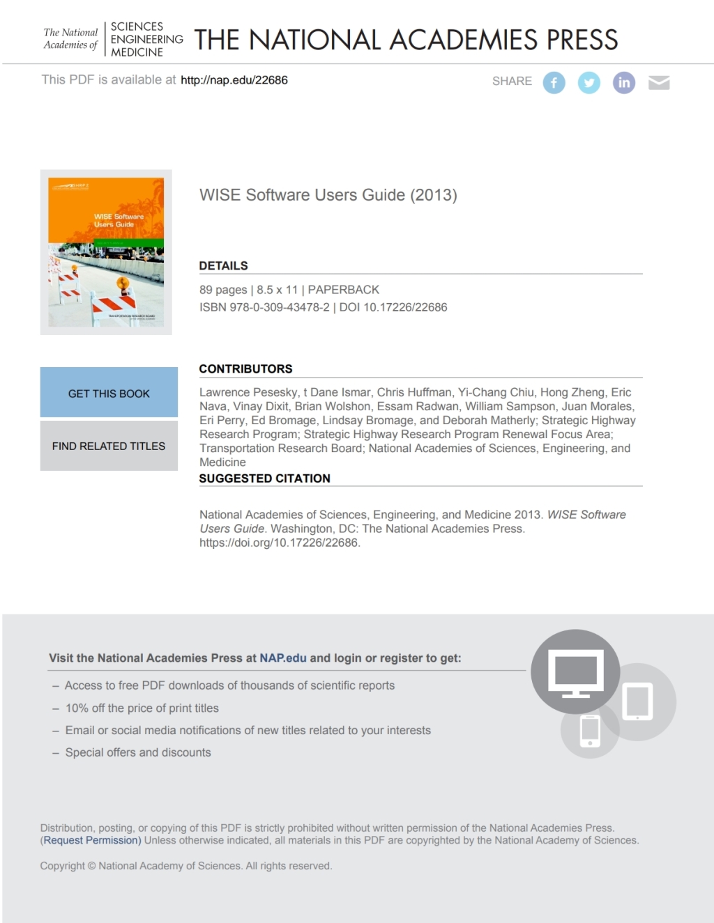 WISE Software Users Guide (eBook)