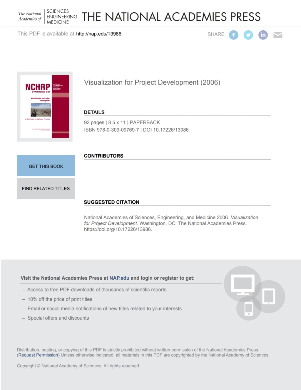 Visualization for Project Development (eBook)