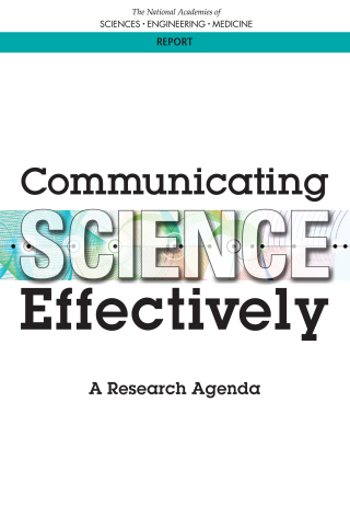 Imagen de portada: Communicating Science Effectively 9780309451024