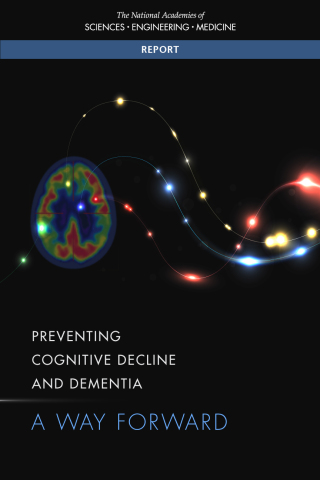Cover image: Preventing Cognitive Decline and Dementia 9780309459594