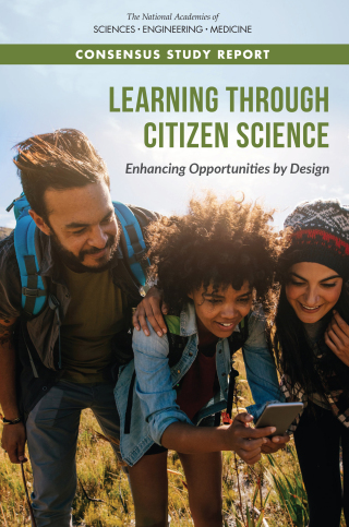 Cover image: Learning Through Citizen Science 9780309479165