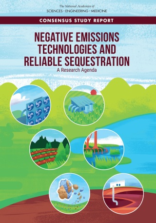 Cover image: Negative Emissions Technologies and Reliable Sequestration 9780309484527