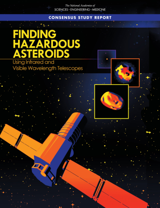 Imagen de portada: Finding Hazardous Asteroids Using Infrared and Visible Wavelength Telescopes 9780309493987