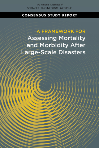 Imagen de portada: A Framework for Assessing Mortality and Morbidity After Large-Scale Disasters 9780309680257