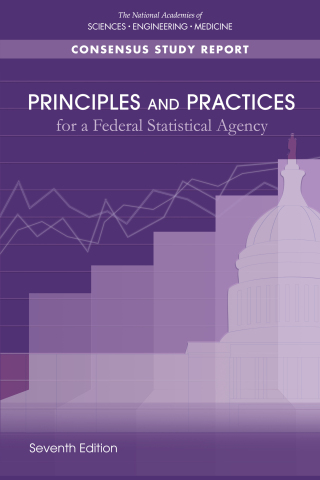Titelbild: Principles and Practices for a Federal Statistical Agency 9780309681148