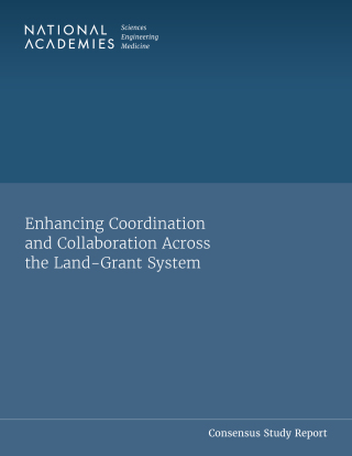 Cover image: Enhancing Coordination and Collaboration Across the Land-Grant System 9780309691079