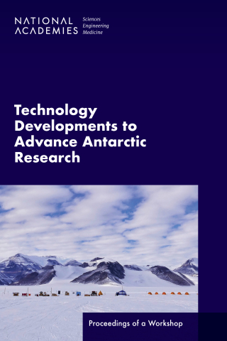 Imagen de portada: Technology Developments to Advance Antarctic Research 9780309693103